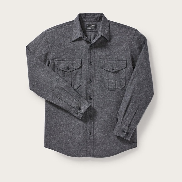 Filson Other - Filson Men’s ALASKAN GUIDE SHIRT in Size S in Dark Heather Grey. 100% cotton.